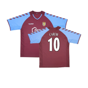 Aston Villa 2004-05 Home Football Shirt (Excellent) (Carew 10)_0