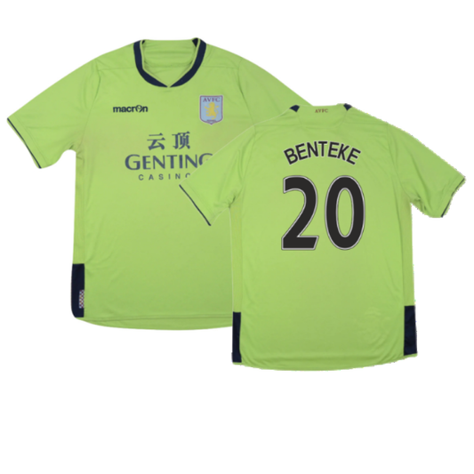 Aston Villa 2012-13 Away Shirt (L) (Excellent) (Benteke 20)_0