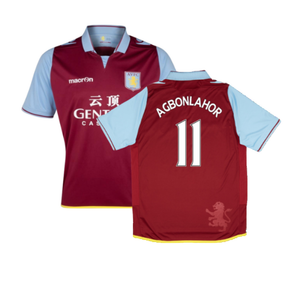 Aston Villa 2012-13 Home Shirt (Very Good) (Agbonlahor 11)_0