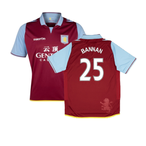 Aston Villa 2012-13 Home Shirt (Very Good) (Bannan 25)_0