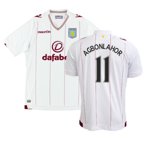 Aston Villa 2014-15 Away (3XL) (Very Good) (Agbonlahor 11)_0