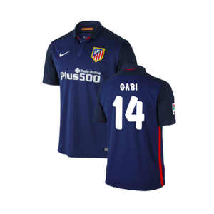 Atletico Madrid 2015-16 Away Shirt (XLB) (Excellent) (Gabi 14)_0