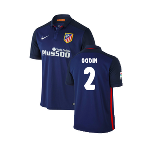 Atletico Madrid 2015-16 Away Shirt (XLB) (Excellent) (Godin 2)_0