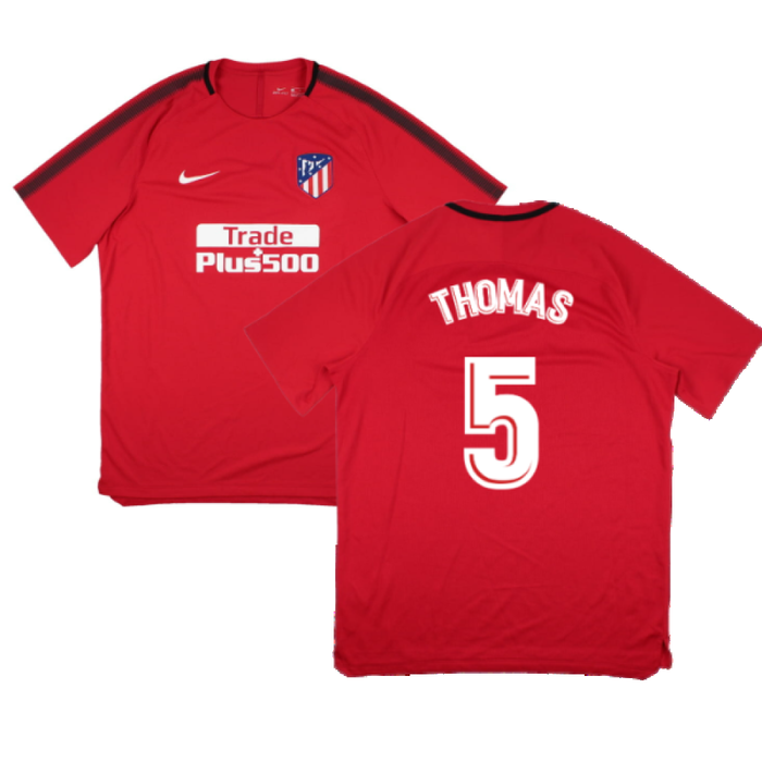 Atletico Madrid 2017-18 Nike Training Shirt (XL) (Thomas 5) (Mint)