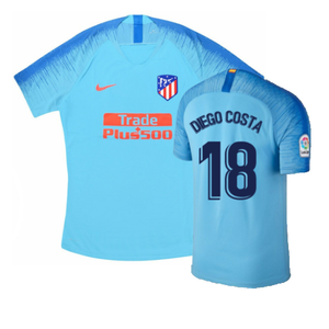 Atletico Madrid 2018-19 Away Shirt (S) (Mint) (Diego Costa 18)_0