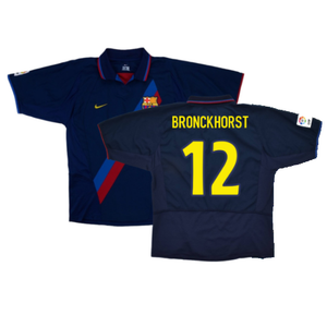 Barcelona 2003-04 Third Shirt (L) (Fair) (Bronckhorst 12)_0