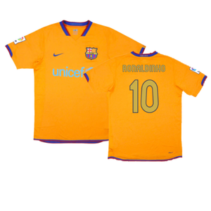 Barcelona 2006-07 Away Shirt (Excellent) (Ronaldinho 10)_0