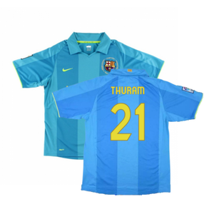 Barcelona 2007-08 Away Shirt (XXL) (Excellent) (Thuram 21)_0