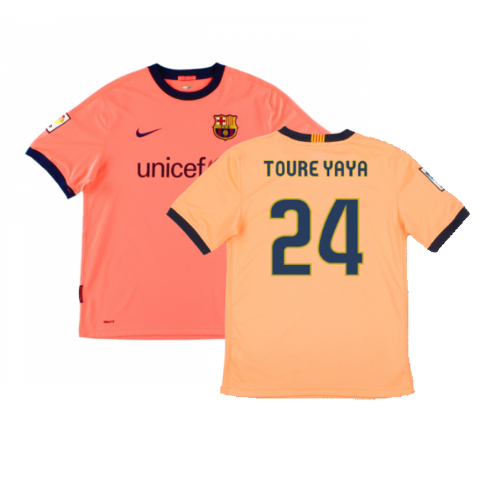 Barcelona 2009-10 Away Shirt (S) (Excellent) (Toure Yaya 24)