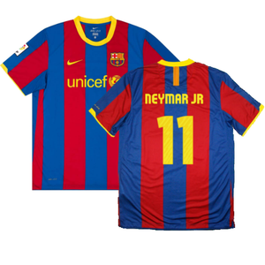 Barcelona 2010-11 Home Shirt (L) (Very Good) (Neymar JR 11)_0