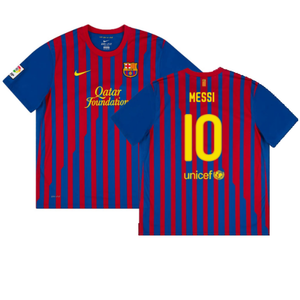 Barcelona 2011-12 Home Shirt (LB) (Good) (Messi 10)_0