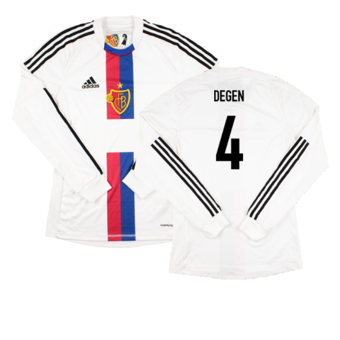 Basel 2012-14 Long Sleeve Away Shirt (Player Version) (S) (Very Good) (Degen 4)