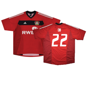 Bayer Leverkusen 2002-04 Home Shirt (Good) (Cris 22)_0