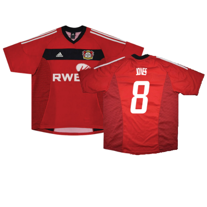 Bayer Leverkusen 2002-04 Home Shirt (Good) (Jones 8)