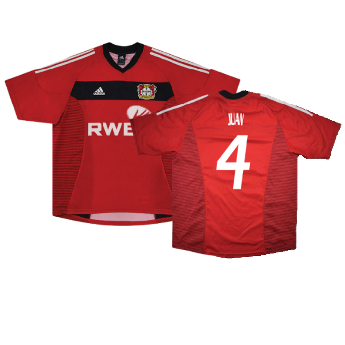 Bayer Leverkusen 2002-04 Home Shirt (Good) (Juan 4)