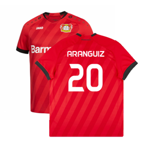 Bayer Leverkusen 2019-20 Home Shirt (Mint) (Aranguiz 20)_0