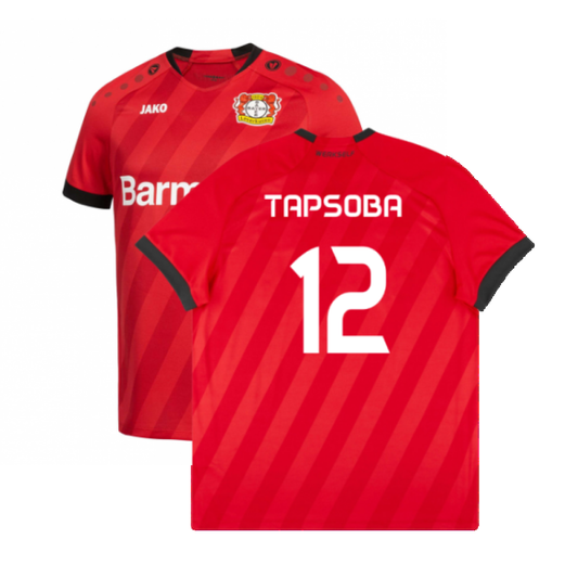 Bayer Leverkusen 2019-20 Home Shirt (Mint) (Tapsoba 12)_0