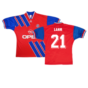 Bayern Munich 1993-95 Home Shirt (S) (Excellent) (Lahm 21)_0