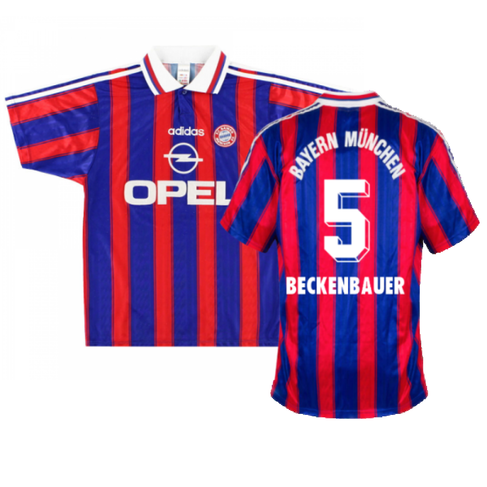 Bayern Munich 1995-97 Home Shirt (Boys 26/28 7-8y) (Excellent) (BECKENBAUER 5)_0