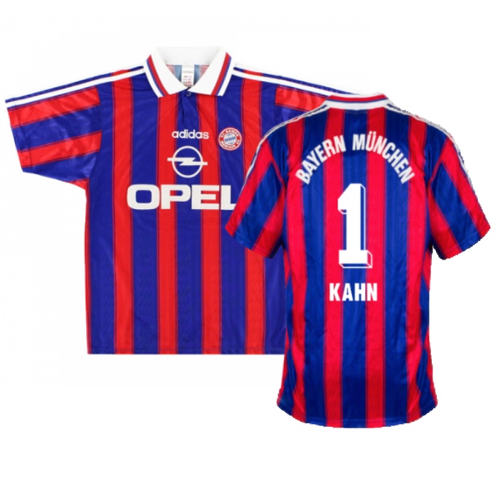 Bayern Munich 1995-97 Home Shirt (Very Good) (Kahn 1)