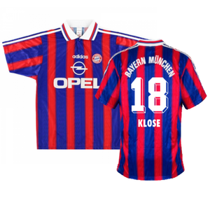 Bayern Munich 1995-97 Home Shirt (2XL) (Excellent) (Klose 18)_0