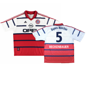 Bayern Munich 1998-00 Away Shirt (Excellent) (Beckenbauer 5)_0