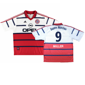 Bayern Munich 1998-00 Away Shirt (Excellent) (Muller 9)_0