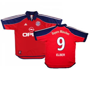 Bayern Munich 1999-01 Home Shirt (XL) (Very Good) (Elber 9)_0