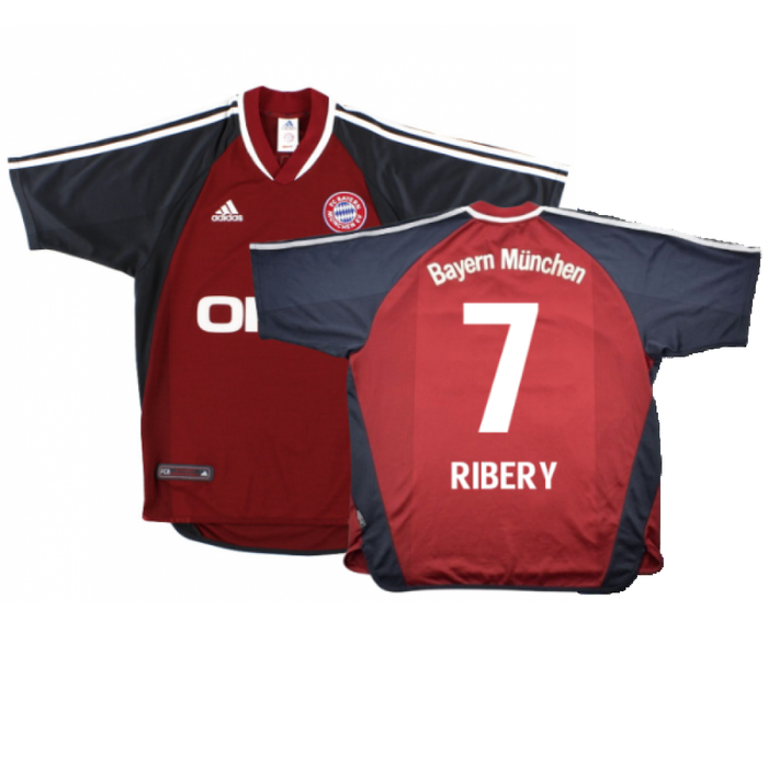 Bayern Munich 2001-02 Home Shirt (S) (Good) (Ribery 7)