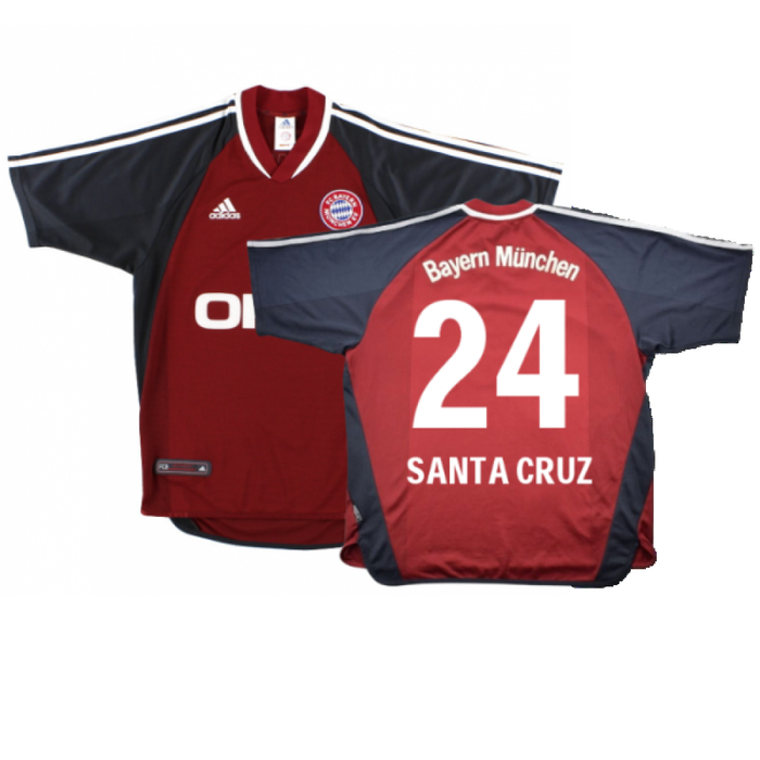 Bayern Munich 2001-02 Home Shirt (S) (Very Good) (Santa Cruz 24)