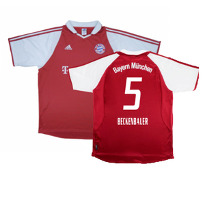 Bayern Munich 2003-04 Home Shirt (Good) (Beckenbauer 5)_0