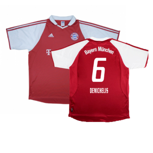 Bayern Munich 2003-04 Home Shirt (Very Good) (Demichelis 6)_0