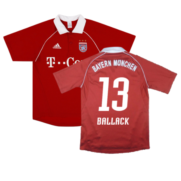 Bayern Munich 2005-06 Home Shirt (Very Good) (Ballack 13)