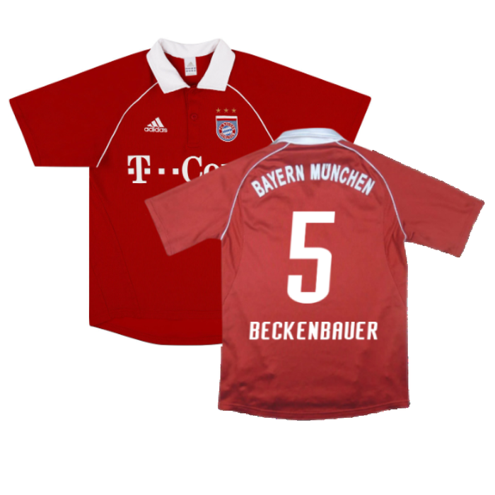 Bayern Munich 2005-06 Home Shirt (Excellent) (Beckenbauer 5)