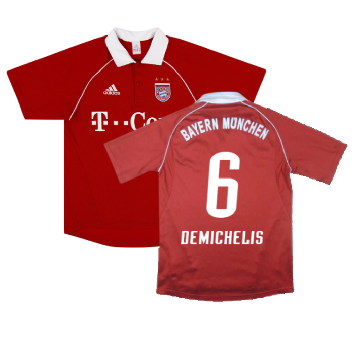 Bayern Munich 2005-06 Home Shirt (Very Good) (Demichelis 6)