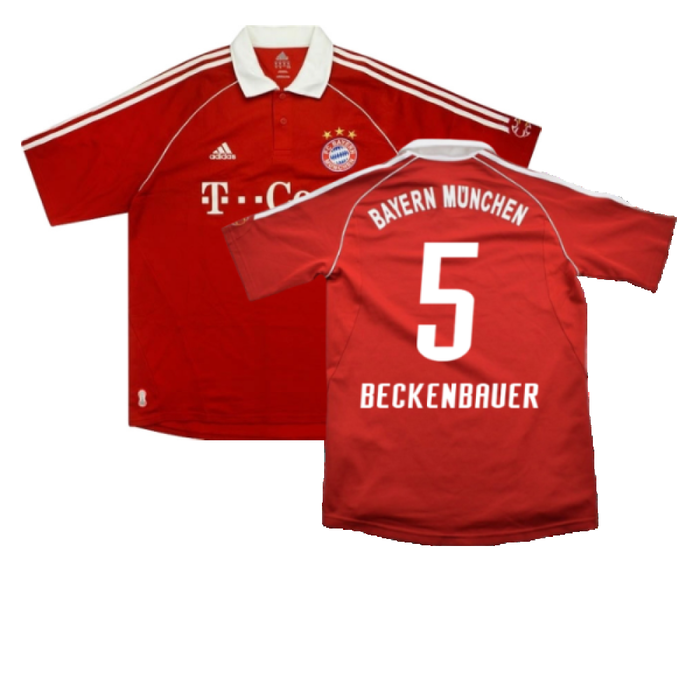 Bayern Munich 2006-07 Home Shirt (Very Good) (Beckenbauer 5)