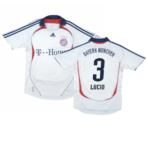 Bayern Munich 2006-08 Away Shirt (S) (Excellent) (Lucio 3)_0