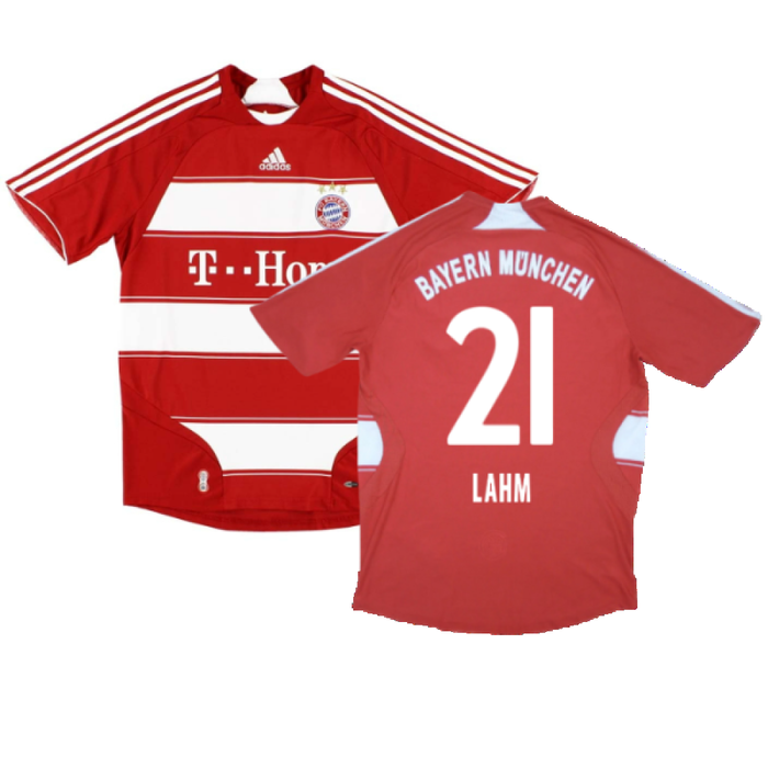 Bayern Munich 2007-09 Home (XXL) (Excellent) (Lahm 21)