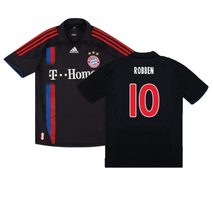 Bayern Munich 2007-08 Third Shirt (XXL) (Good) (Robben 10)