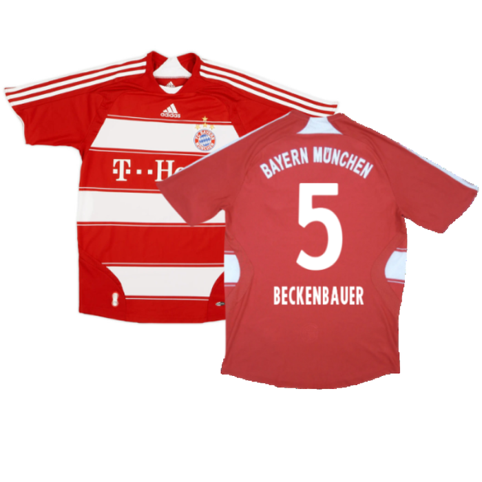 Bayern Munich 2007-09 Home Shirt (XL Boys) Schweinsteiger #31 (Good) (Beckenbauer 5)