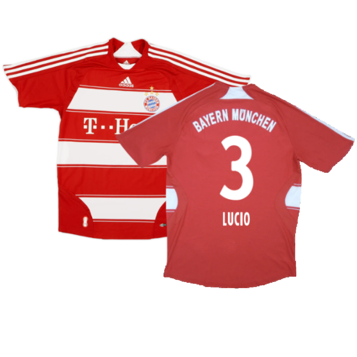 Bayern Munich 2007-09 Home Shirt (XL Boys) Schweinsteiger #31 (Good) (Lucio 3)