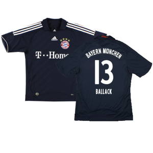 Bayern Munich 2008-10 Away Shirt (S) (Excellent) (Ballack 13)_0