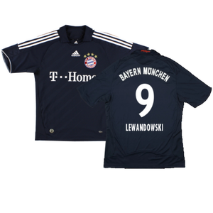 Bayern Munich 2008-10 Away Shirt (M) (Excellent) (Lewandowski 9)_0