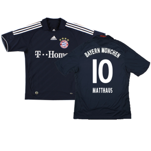 Bayern Munich 2008-10 Away Shirt (S) (Excellent) (Matthaus 10)_0