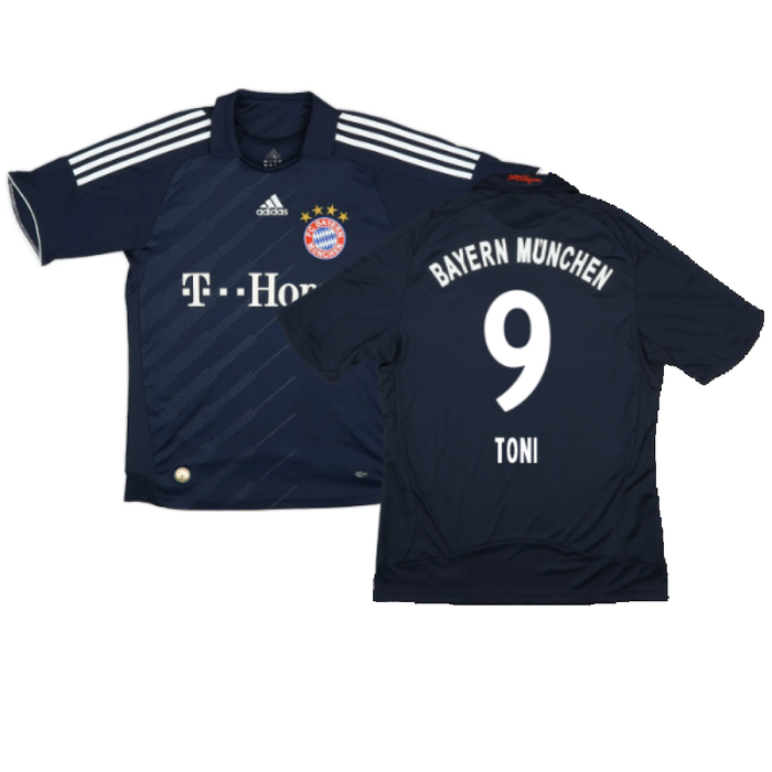 Bayern Munich 2008-10 Away Shirt (M) (Very Good) (Toni 9)