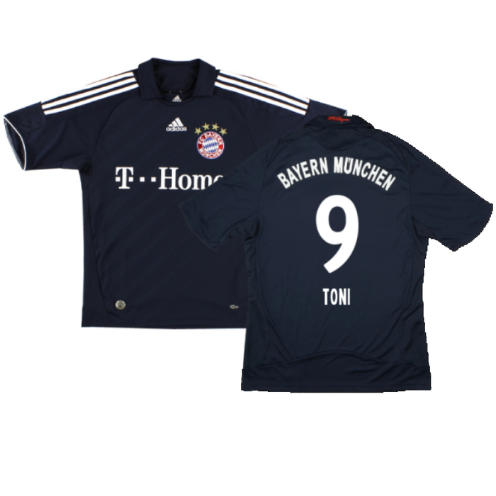 Bayern Munich 2008-10 Away Shirt (S) (Excellent) (Toni 9)