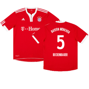 Bayern Munich 2009-10 Home Shirt (M) (Very Good) (Beckenbauer 5)_0