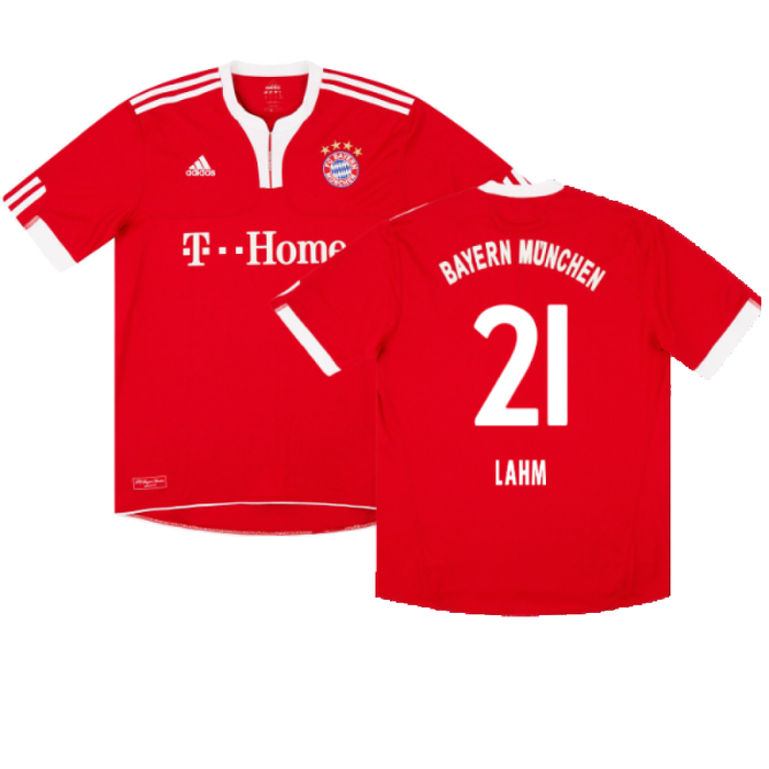 Bayern Munich 2009-10 Home Shirt (XL) (Good) (Lahm 21)