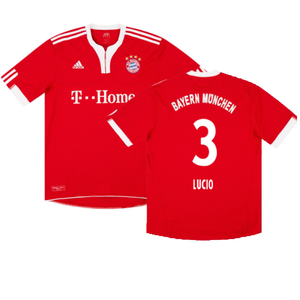 Bayern Munich 2009-10 Home Shirt (Very Good) (Lucio 3)_0