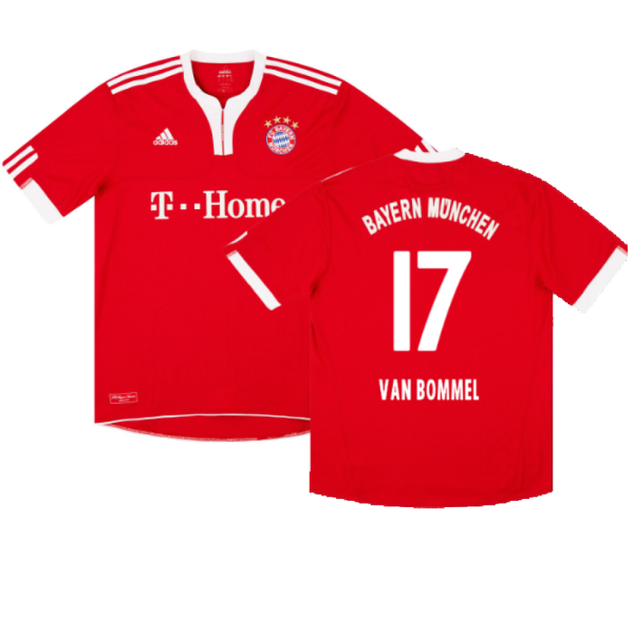 Bayern Munich 2009-10 Home Shirt (Very Good) (Van Bommel 17)